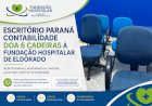 ESCRITÓRIO PARANÁ CONTABILIDADE DOA CADEIRAS À FUNDAÇÃO HOSPITALAR DE ELDORADO