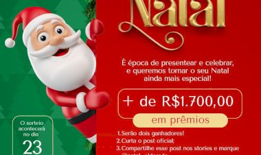 Natal Premiado: Empresários de Eldorado Realizam Sorteio com Mais de R$ 1.700 em Prêmios