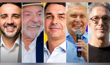 FLÁVIO BOLSONARO MANTÉM LIDERANÇA EM MS, MAS LULA REDUZ DISTÂNCIA