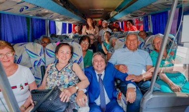 IDOSOS DE ELDORADO PARTICIPAM DE VIAGEM A CAMPO GRANDE COM APOIO DE CARAVINA E ACOMPANHAMENTO DE NENNY