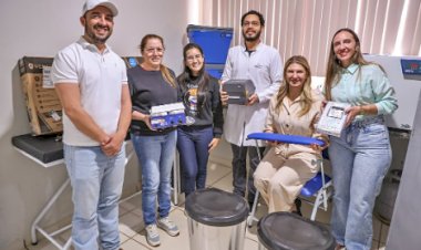 EMENDA DE CARAVINA GARANTE NOVOS EQUIPAMENTOS PARA O POSTO DE SAÚDE CENTRAL DE ELDORADO