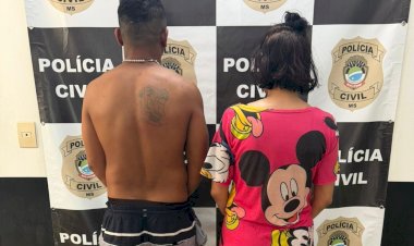 CASAL É PRESO EM FLAGRANTE DURANTE AÇÃO CONTRA O TRÁFICO DE DROGAS EM ELDORADO
