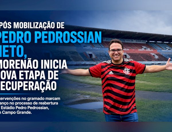 APÓS MOBILIZAÇÃO DE PEDRO PEDROSSIAN NETO, MORENÃO INICIA NOVA ETAPA DE RECUPERAÇÃO