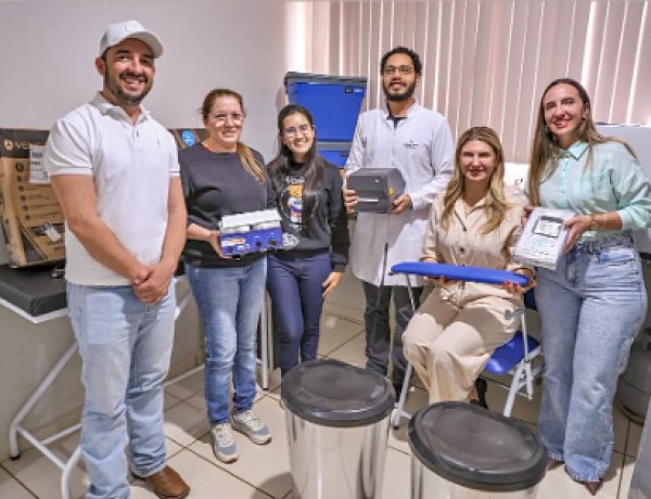 EMENDA DE CARAVINA GARANTE NOVOS EQUIPAMENTOS PARA O POSTO DE SAÚDE CENTRAL DE ELDORADO