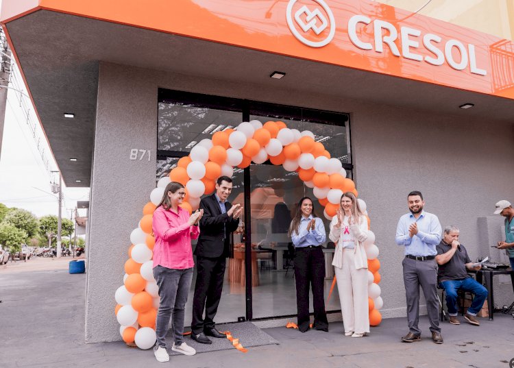 Cresol inaugura Sala de Negócios em Eldorado e reforça compromisso com o desenvolvimento local
