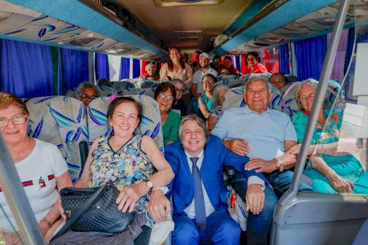 IDOSOS DE ELDORADO PARTICIPAM DE VIAGEM A CAMPO GRANDE COM APOIO DE CARAVINA E ACOMPANHAMENTO DE NENNY
