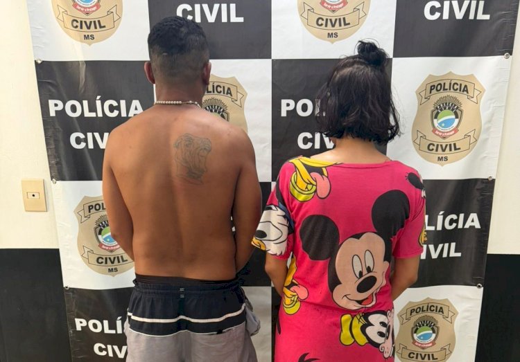 CASAL É PRESO EM FLAGRANTE DURANTE AÇÃO CONTRA O TRÁFICO DE DROGAS EM ELDORADO