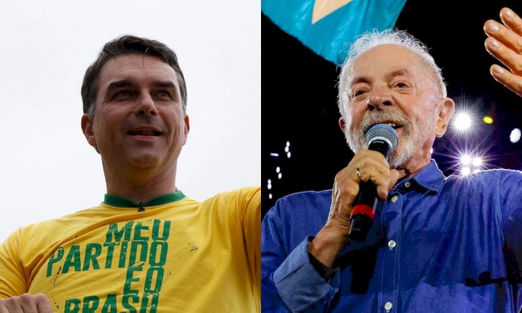 LULA E FLÁVIO BOLSONARO CONCENTRAM DISPUTA NA RETA FINAL DO PRIMEIRO TURNO